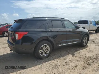 2020 Ford Explorer XLT z VIN 1FMSK7DH1LGD16140, wystawiony jako Copart lot #53114445 z przebiegiem 83 164 mil mil oraz Szkoda całkowita • Salvage title. Historia ofert i sprzedaży dostępna na DreamBid. Obrazek 3.
