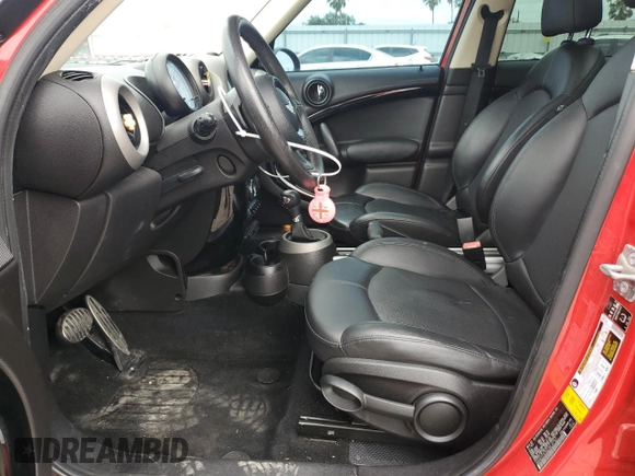 2012 MINI Countryman S z VIN WMWZC3C50CWL87767, wystawiony jako Copart lot #52906085 z przebiegiem 85 628 mil mil oraz Szkoda całkowita • Salvage title. Historia ofert i sprzedaży dostępna na DreamBid. Obrazek 7.