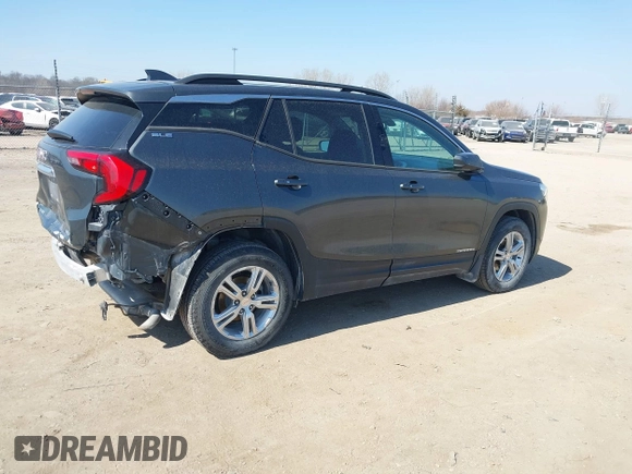 2018 GMC Terrain SLE with VIN 3GKALTEV1JL181197, listed as a IAAI auction lot 41787314 with 60,639 mi miles. Bid and sale history available at carsss.com. Image 4.