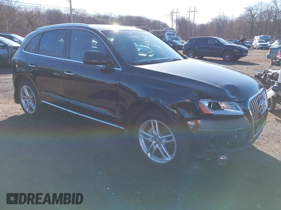 2016 Audi Q5 Premium Plus with VIN WA1L2AFP1GA045612, listed as a IAAI auction lot 41717575 with 130,442 mi miles. Bid and sale history available at carsss.com. Image 1.