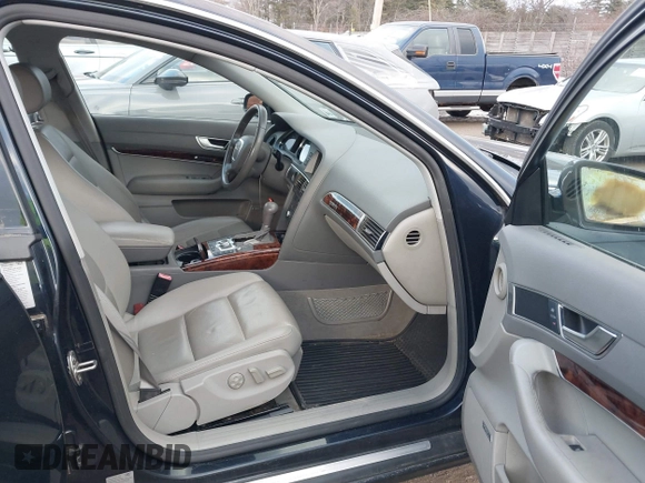 2005 Audi A6 with VIN WAUDG74F85N105820, listed as a IAAI auction lot 41341841 with 105,646 mi miles. Bid and sale history available at carsss.com. Image 5.