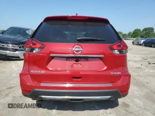 2017 Nissan Rogue SV with VIN 5N1AT2MV0HC794775, listed as a Copart auction lot 61019895 with 128,708 mi miles and Salvage title. Bid and sale history available at DreamBid. Image 6.