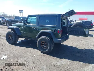 2021 Jeep Wrangler 80th Anniversary with VIN 1C4HJXAG4MW647038, listed as a IAAI auction lot 41580575 with 19,051 mi miles and . Bid and sale history available at DreamBid. Image 3.
