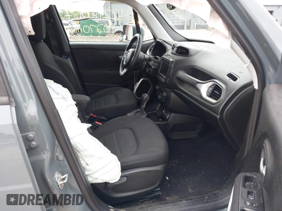2018 Jeep Renegade Latitude with VIN ZACCJABB9JPH20388, listed as a IAAI auction lot 42212067 with 90,270 mi miles and . Bid and sale history available at DreamBid. Image 5.