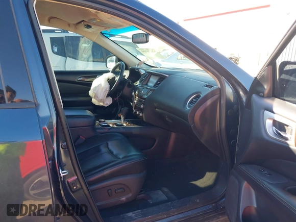 2015 Nissan Pathfinder SL with VIN 5N1AR2MMXFC707838, listed as a IAAI auction lot 41676400 with 110,804 mi miles and . Bid and sale history available at DreamBid. Image 5.