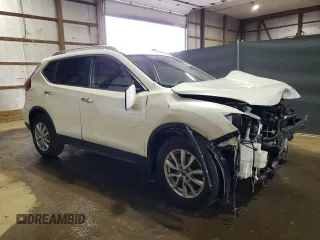 2019 Nissan Rogue SV with VIN KNMAT2MV9KP549767, listed as a Copart auction lot 54419235 with 58,400 mi miles and Salvage Title. Bid and sale history available at carsss.com. Image 4.