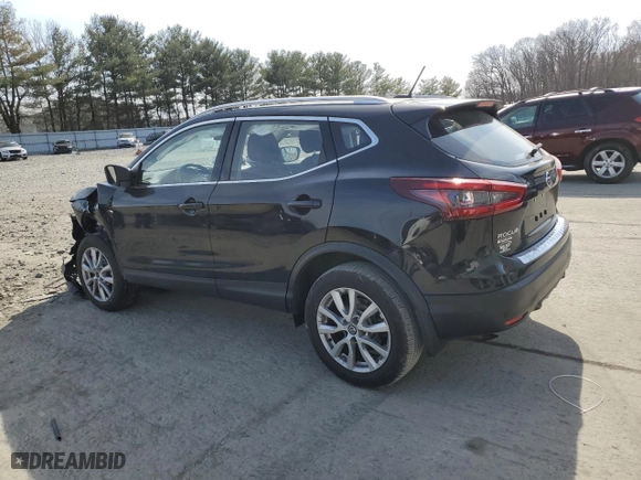 2021 Nissan Rogue Sport SV with VIN JN1BJ1BW3MW444833, listed as a Copart auction lot 48943985 with 0 mi miles and Salvage Title. Bid and sale history available at carsss.com. Image 2.