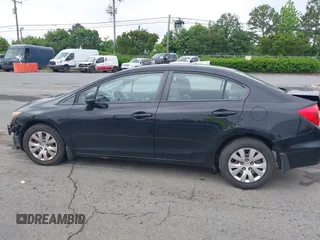 2012 Honda Civic LX with VIN 19XFB2F55CE107821, listed as a IAAI auction lot 42119926 with 172,942 mi miles and . Bid and sale history available at DreamBid. Image 14.