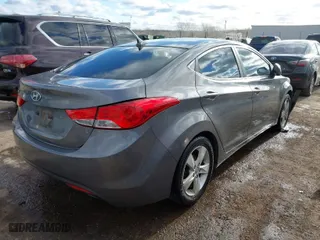 2011 Hyundai Elantra GLS PZEV with VIN 5NPDH4AE1BH059902, listed as a IAAI auction lot 41827426 with 198,957 mi miles. Bid and sale history available at carsss.com. Image 4.