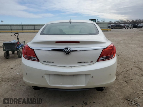 2012 Buick Regal Turbo Premium 3 with VIN 2G4GU5GV1C9180113, listed as a Copart auction lot 41880615 with 96,835 mi miles and Salvage title. Bid and sale history available at DreamBid. Image 6.