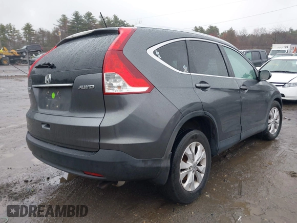 2012 Honda CR-V EX-L z VIN 2HKRM4H79CH602794, wystawiony jako IAAI lot #41936692 z przebiegiem 123 453 mil mil oraz . Historia ofert i sprzedaży dostępna na DreamBid. Obrazek 4.