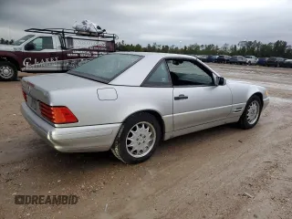 1997 Mercedes-Benz SL-Class with VIN WDBFA63F4VF148651, listed as a Copart auction lot 75893884 with 96,697 mi miles and Clean Title. Bid and sale history available at carsss.com. Image 3.