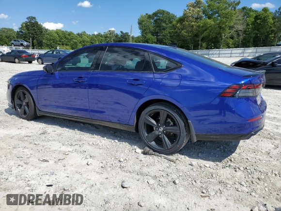 2024 Honda Accord Sport-L with VIN 1HGCY2F76RA067572, listed as a Copart auction lot 58105405 with 22,098 mi miles and Salvage title. Bid and sale history available at DreamBid. Image 2.