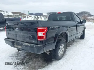 2018 Ford F-150 XL with VIN 1FTMF1EP8JKD65446, listed as a IAAI auction lot 41412677 with 87,225 mi miles. Bid and sale history available at carsss.com. Image 4.
