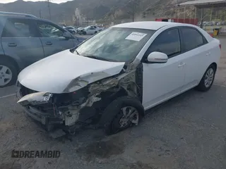 2012 Kia Forte EX with VIN KNAFU4A27C5512722, listed as a IAAI auction lot 41895345 with 184,110 mi miles. Bid and sale history available at carsss.com. Image 2.
