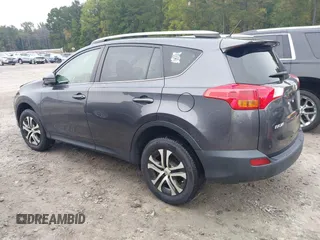 2015 Toyota RAV4 LE with VIN JTMBFREV5FJ047222, listed as a IAAI auction lot 40384471 with 123,621 mi miles and . Bid and sale history available at carsss.com. Image 3.