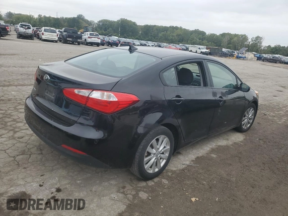 2016 Kia Forte LX with VIN KNAFX4A67G5558227, listed as a Copart auction lot 71641534 with 0 mi miles and Salvage Title. Bid and sale history available at carsss.com. Image 3.