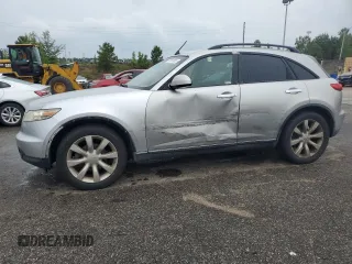 2004 Infiniti FX with VIN JNRAS08W24X201032, listed as a Copart auction lot 59367855 with 204,927 mi miles and Clean title. Bid and sale history available at DreamBid. Image 1.