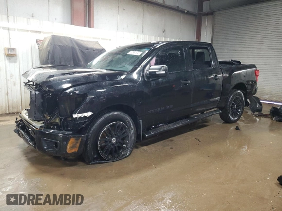 2018 Nissan Titan S with VIN 1N6AA1E54JN545065, listed as a Copart auction lot 50881645 with 28,892 mi miles and Salvage title. Bid and sale history available at DreamBid. Image 1.