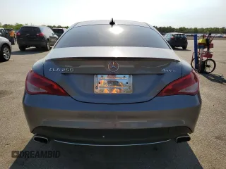 2016 Mercedes-Benz CLA with VIN WDDSJ4GBXGN360318, listed as a Copart auction lot 54303643 with 65,857 mi miles. Bid and sale history available at carsss.com. Image 6.
