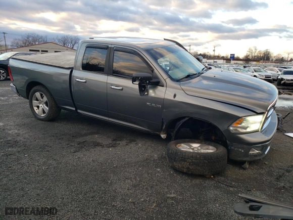 2010 Dodge Ram 1500 SLT with VIN 1D7RV1GP2AS184046, listed as a Copart auction lot 86335144 with 168,913 mi miles and Salvage Title. Bid and sale history available at carsss.com. Image 4.