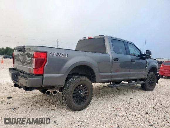 2022 Ford F-250 XL with VIN 1FT7W2BT2NEG33139, listed as a Copart auction lot 61925525 with 53,561 mi miles and Salvage title. Bid and sale history available at DreamBid. Image 3.