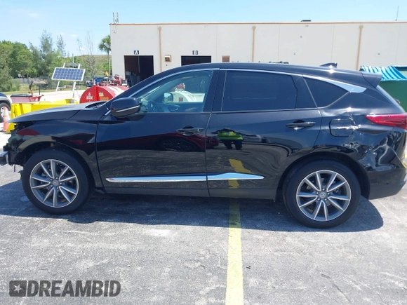 2023 Acura RDX Technology with VIN 5J8TC2H53PL000181, listed as a IAAI auction lot 42308339 with 10,630 mi miles and . Bid and sale history available at DreamBid. Image 14.
