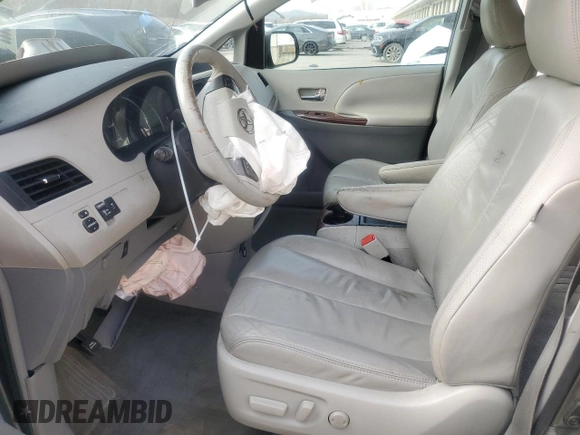 2011 Toyota Sienna XLE AAS with VIN 5TDYK3DC3BS138702, listed as a Copart auction lot 48552425 with 170,685 mi miles and Salvage Title. Bid and sale history available at carsss.com. Image 7.