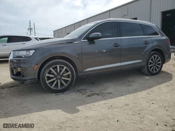2019 Audi Q7 Premium Plus with VIN WA1LHAF78KD026156, listed as a Copart auction lot 47669225 with 87554 miles and Non Repairable. Bid and sale history available at carsss.com. Image 1.