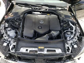 2024 Mercedes-Benz C 300 with VIN W1KAF4GB0RR210744, listed as a Copart auction lot 50205895 with 10,450 mi miles and Salvage Title. Bid and sale history available at carsss.com. Image 11.