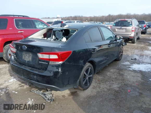 2019 Subaru Impreza Premium z VIN 4S3GKAC67K3602751, wystawiony jako IAAI lot #41405522 z przebiegiem 156 350 mil mil oraz . Historia ofert i sprzedaży dostępna na DreamBid. Obrazek 4.
