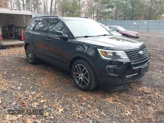 2018 Ford Explorer Sport with VIN 1FM5K8GT3JGC38668, listed as a IAAI auction lot 41306596 with 76,321 mi miles and . Bid and sale history available at DreamBid. Image 1.