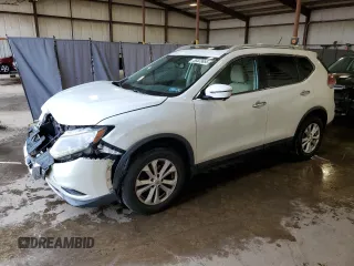 2016 Nissan Rogue SV z VIN 5N1AT2MV0GC859347, wystawiony jako Copart lot #58523655 z przebiegiem 103 670 mil mil oraz Szkoda całkowita • Salvage title. Historia ofert i sprzedaży dostępna na DreamBid. Obrazek 1.