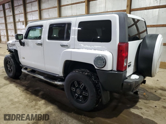 2008 Hummer H3 SUV with VIN 5GTEN13E288136351, listed as a Copart auction lot 42146555 with 164,886 mi miles and Salvage Title. Bid and sale history available at carsss.com. Image 2.