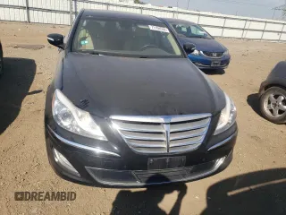 2013 Hyundai Genesis 3.8L with VIN KMHGC4DD2DU233687, listed as a Copart auction lot 71104534 with 218,577 mi miles and Salvage Title. Bid and sale history available at carsss.com. Image 5.