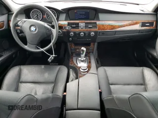 2008 BMW 5 Series 528i with VIN WBANU53558C115067, listed as a Copart auction lot 52243555 with 206,026 mi miles and Clean Title. Bid and sale history available at carsss.com. Image 8.