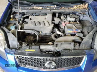2012 Nissan Sentra S with VIN 3N1AB6AP9CL658827, listed as a Copart auction lot 58127275 with 156,802 mi miles and Salvage title. Bid and sale history available at DreamBid. Image 11.