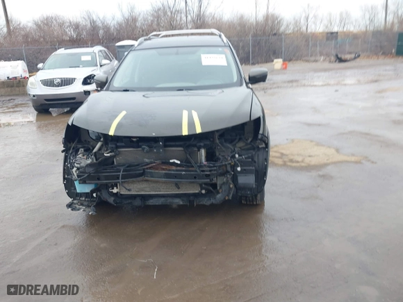 2016 Nissan Rogue S with VIN KNMAT2MVXGP709517, listed as a IAAI auction lot 41493634 with 179,064 mi miles. Bid and sale history available at carsss.com. Image 13.
