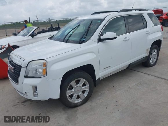 2013 GMC Terrain SLT with VIN 2GKALUEK8D6136133, listed as a IAAI auction lot 42130839 with 95,077 mi miles and . Bid and sale history available at carsss.com. Image 2.