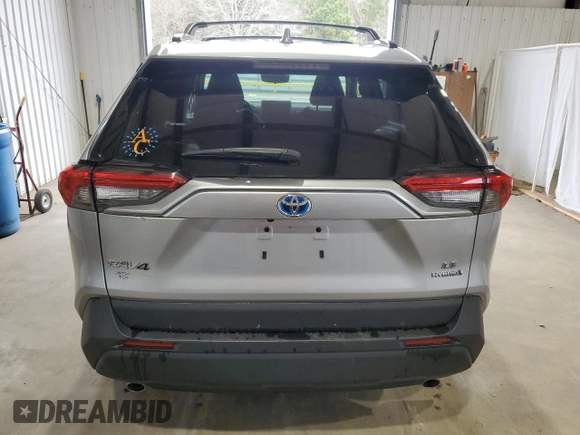 2023 Toyota RAV4 Hybrid LE with VIN 4T3LWRFV1PU092924, listed as a Copart auction lot 45998165 with 20,368 mi miles and Salvage Title. Bid and sale history available at carsss.com. Image 6.