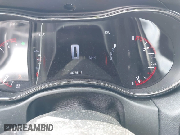 2020 Dodge Durango GT with VIN 1C4RDJDG7LC261038, listed as a IAAI auction lot 41600210 with 95,775 mi miles and . Bid and sale history available at DreamBid. Image 7.