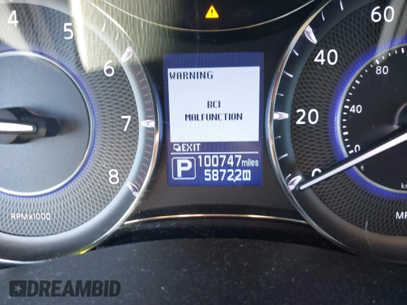 2017 Infiniti QX80 with VIN JN8AZ2NE8H9152064, listed as a IAAI auction lot 41356239 with 100,747 mi miles and . Bid and sale history available at DreamBid. Image 15.