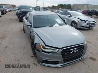 2015 Audi A6 3.0T Premium Plus with VIN WAUFGAFC9FN047047, listed as a IAAI auction lot 41328488 with 83,840 mi miles. Bid and sale history available at carsss.com. Image 1.