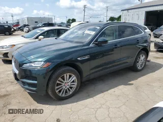 2017 Jaguar F-Pace 35t Prestige with VIN SADCK2BV3HA067567, listed as a Copart auction lot 61376675 with 122,224 mi miles and Clean title. Bid and sale history available at DreamBid. Image 1.