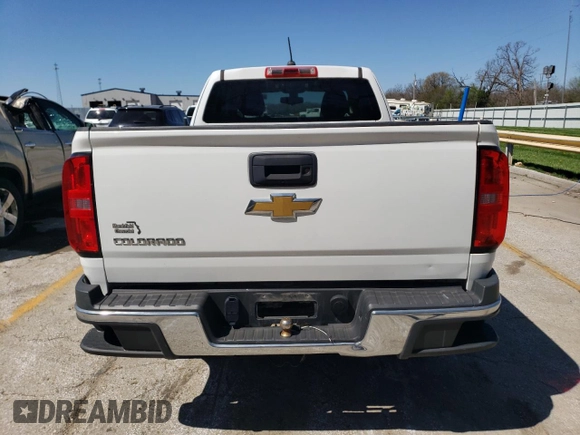 2019 Chevrolet Colorado 2WD Work Truck with VIN 1GCHSBEA6K1151142, listed as a Copart auction lot 52751425 with 122,366 mi miles and Salvage Title. Bid and sale history available at DreamBid. Image 6.