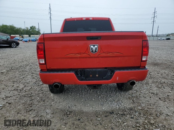 2015 Ram 1500 Express z VIN 1C6RR7FT8FS707018, wystawiony jako Copart lot #57551425 z przebiegiem 126 923 mil mil oraz Szkoda całkowita • Salvage title. Historia ofert i sprzedaży dostępna na DreamBid. Obrazek 6.