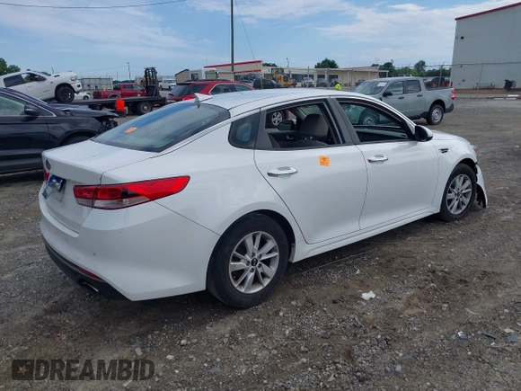 2016 Kia Optima LX with VIN 5XXGT4L31GG065368, listed as a IAAI auction lot 42600407 with 92,934 mi miles and . Bid and sale history available at DreamBid. Image 4.