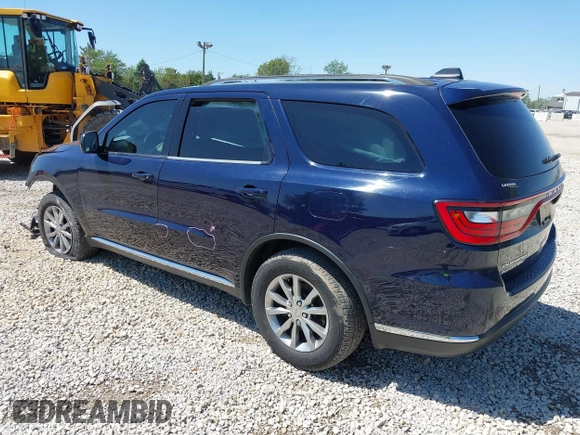 2017 Dodge Durango SXT с VIN 1C4RDJAG9HC623527, выставлен на аукционе IAAI как лот 42289268 с пробегом 132 871 миль миль и . История ставок и продаж доступна на DreamBid. Изображение 3.