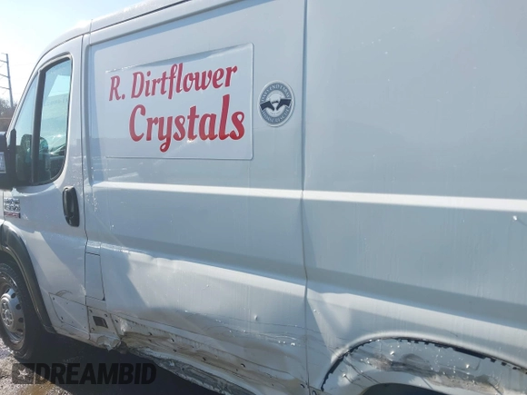 2017 Ram ProMaster Cargo with VIN 3C6TRVNG7HE514346, listed as a IAAI auction lot 41480227 with 36,722 mi miles. Bid and sale history available at carsss.com. Image 14.