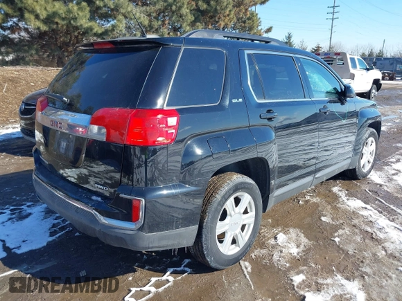 2016 GMC Terrain SLE with VIN 2GKFLTEK4G6227386, listed as a IAAI auction lot 41643837 with 142,553 mi miles. Bid and sale history available at carsss.com. Image 4.